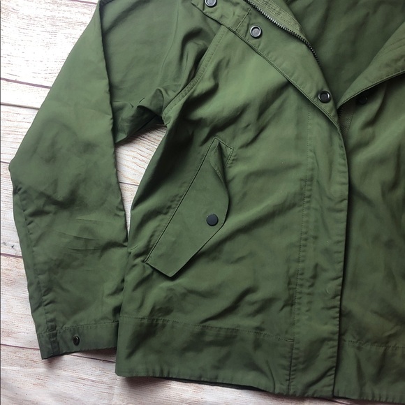 Everlane Green Hooded Utility Jacket 🩵 - Picture 4 of 7